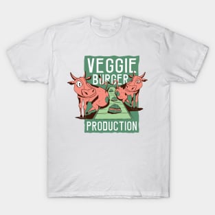 VEGGIE BURGER FUNNY T-Shirt